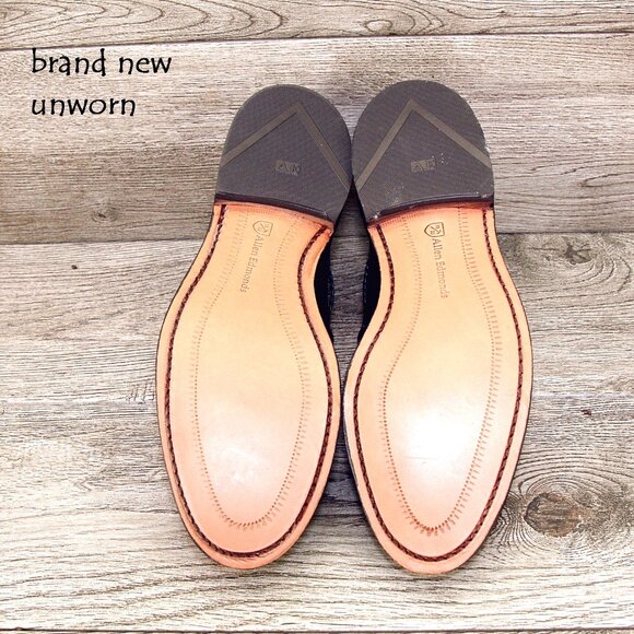 * NIB * $395 Allen Edmonds CODY Dress Loafer 7 D Black * add $15 new Cedar Trees main image 7